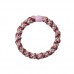 Hair elastic, multi red rainbow (3 pcs.)