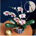 Lego icons - Orchid
