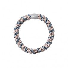 Bows by Stær Hårelastik, Multi Antique blue, 3 stk.