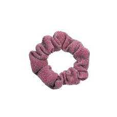 Bows by Stær Scrunchie, glitter rosa