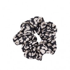 Bows by Stær Scrunchie, Black Leopard