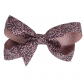 Bows by Stær Sløjfe, 8 cm, leopard rosa