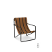 Desert børnestol - sort/stripe