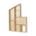 Ferm Living Miniature Funkis House, Shelf, Natur