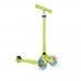 Globber Løbehjul til børn med LED lys, Primo, Lime grøn