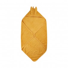 Pippi Håndklæde med hætte, Mineral yellow