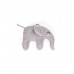 Smallstuff Strikket elefant rangle, Blue rose