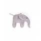 Smallstuff Strikket elefant rangle, Blue rose