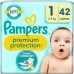 Pampers New Baby Bleer Str. 1 2-5 kg ​​2x42-pak