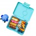 Yumbox Snack (3 rum) - Misty Aqua (Toucan)