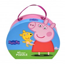 Peppa Pig - Teddy Puzzle kuffert