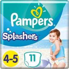 Pampers Splashers bleer 4-5, 9-15 kg, 11 stk.